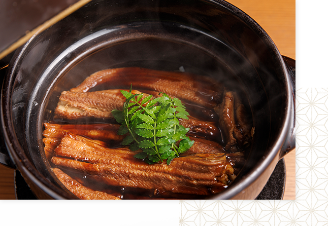 穴子の土鍋ご飯