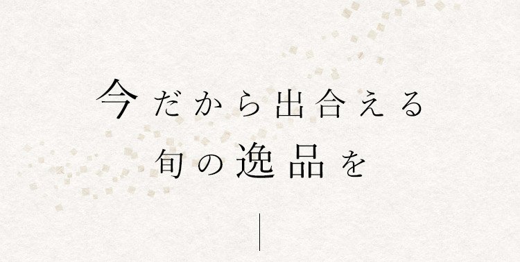 今だから出合える